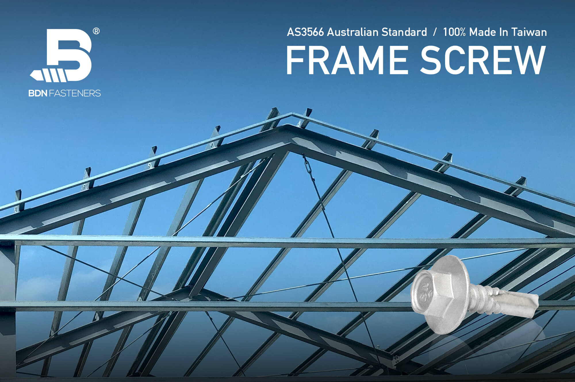 Frame Screws - Truss to plate connection fasteners Frame Screws - Truss to plate connection fasteners