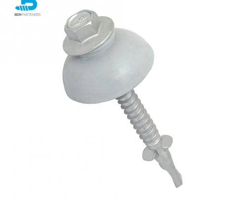 Skylight fixing Fasteners POLYXPAND™ Fixing polycarbonate sheeting to metal - BDN FASTENERS® Made in Taiwan