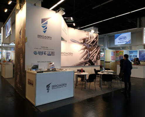 BDN Fasteners Taiwan steel screw manufacturers Demo center for 2018 Construction Exhibitions 7