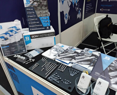 BDN Fasteners self drilling metal screws Demo Center 2018 Exhibition 6