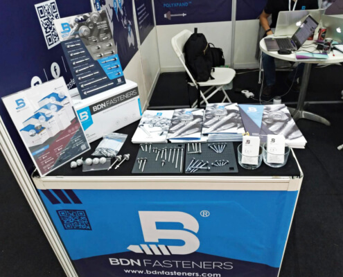 BDN Fasteners self drilling metal screws Demo Center 2018 Exhibition 7