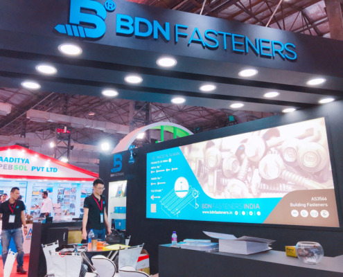 BDN Fasteners 2019 India Construction Expo Demo Center 21