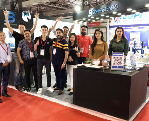 BDN Fasteners 2019 India Construction Expo Demo Center 10