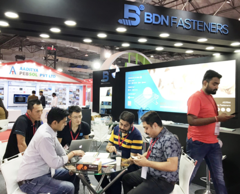 BDN Fasteners 2019 India Construction Expo Demo Center 9