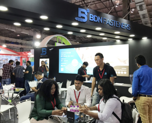 BDN Fasteners 2019 India Construction Expo Demo Center 6