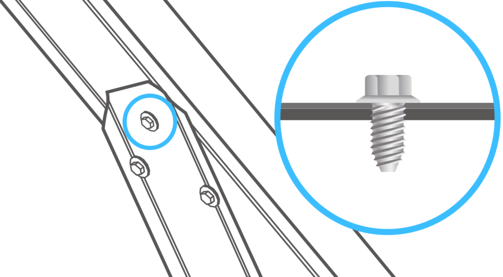 Steel Frame Housing Screws – Fixing steel roof and floor trusses