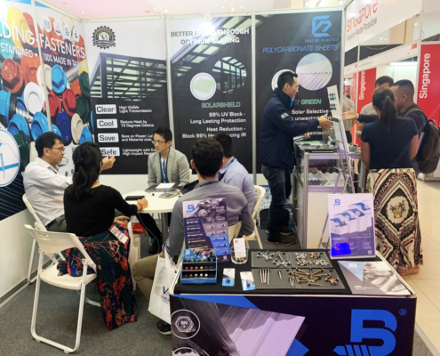 BDN Fasteners tek screw manufacturer CAMBUILD 2019 Construction Expo demo center 5