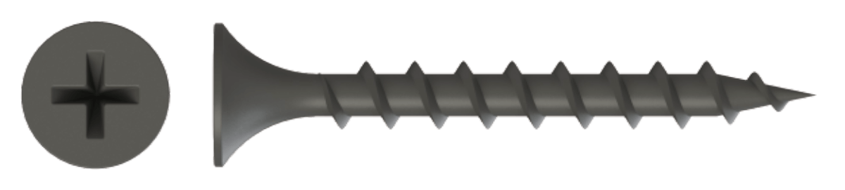 collated screws 32mm black phosphate / coarse thread