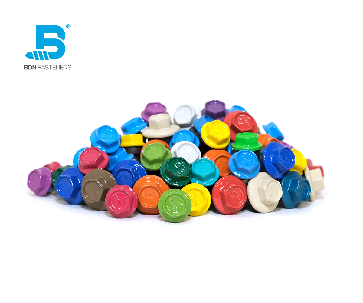 Metal Roof Screws-Colour coated roofing screws