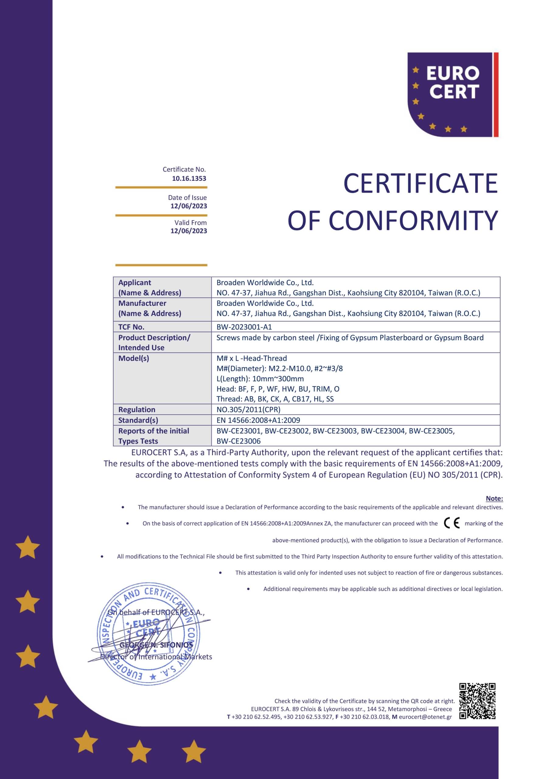ISO 9001-2015 Certificate_BDN Fasteners