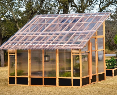 Green House Roof Materials 1: Polycarbonate 01