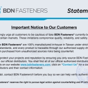 Important Notice - Beware of Counterfeit BDN Fasteners_02