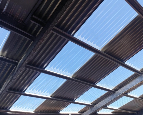 polycarbonate skylight